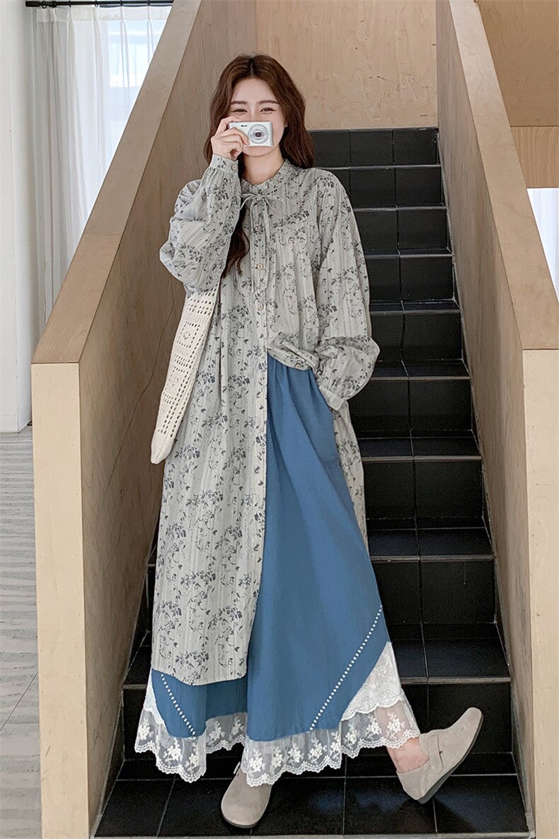 【新款现货】蕾丝拼接两件套2C031-0921-P170-K248,女装套装/套裙,2C031