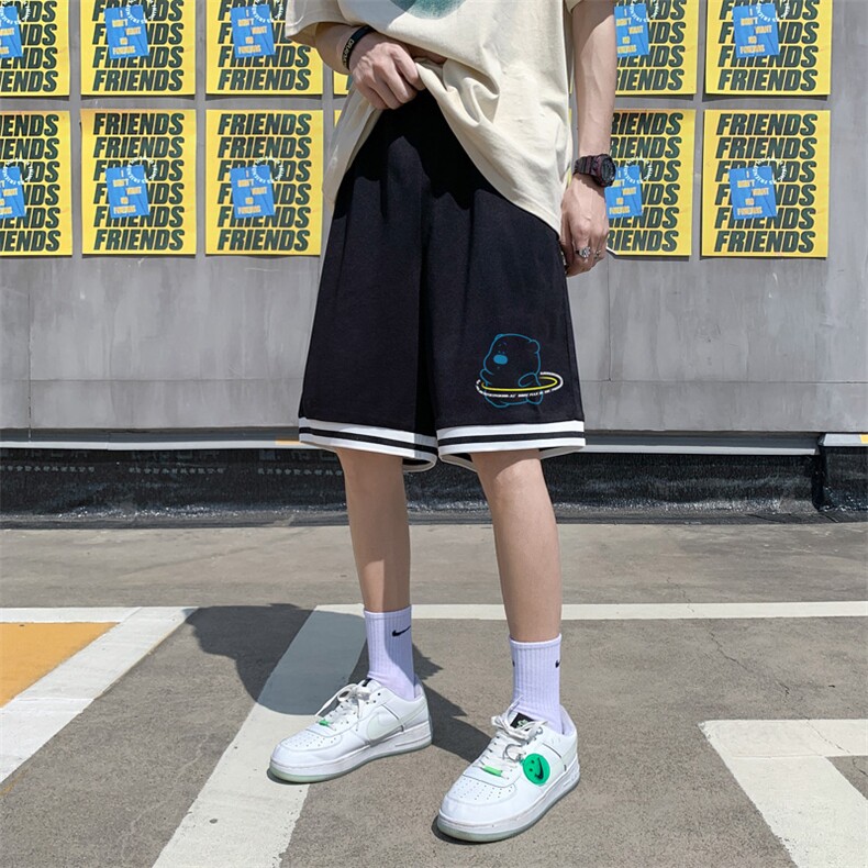 ！2023夏季新款男士冰丝短裤宽松直筒五分裤DK506,男装休闲裤,电商B220