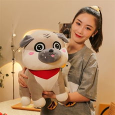 艾乐优网供 哈士奇斗牛柴犬坐姿小狗萌宠物礼物摆件