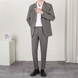 休闲西装男士外套结婚礼服春季新款潮牌西服套装男 TK7470,男装西服,星座1116A-2（原606A-1）