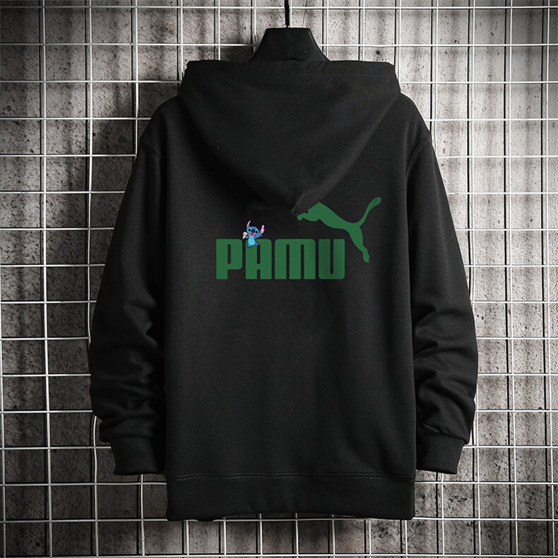 KS21227-P38连帽开衫卫衣男运动外套大码班服网格,男装卫衣,电商A040A