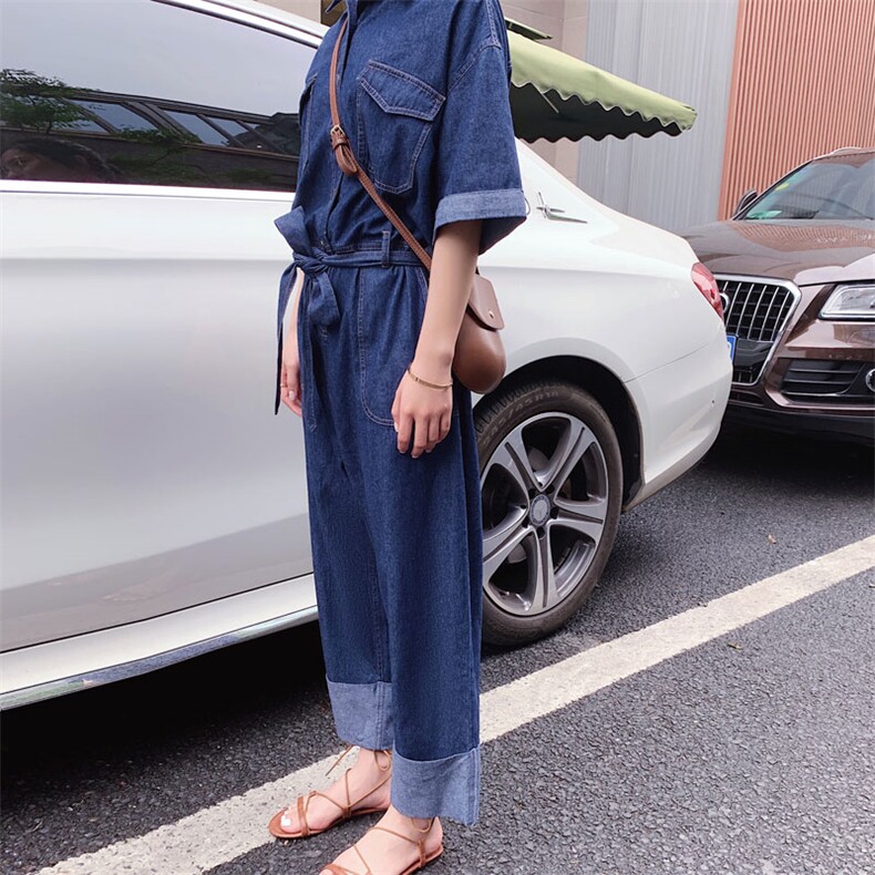 大货已出2021夏季轻薄牛仔连体裤8605-A23,女装连体裤,浙宝225