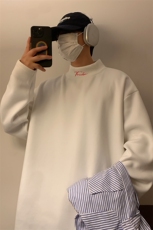 秋冬半高领德绒长袖T恤打底衫DS-B219A-DR002-P25，男装T恤，电商B219A
