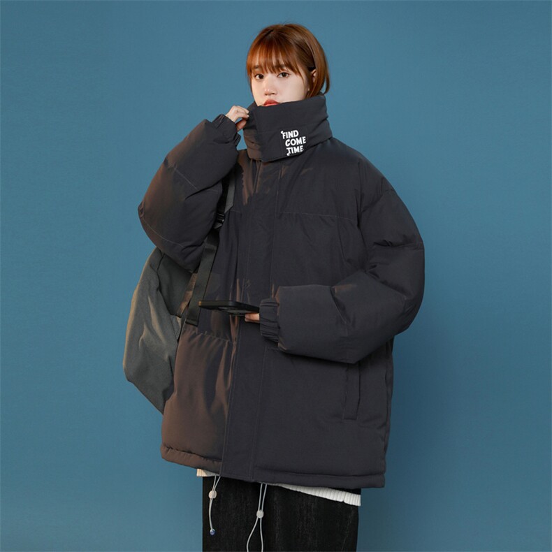 冬季棉衣男女加厚棉袄外套ins情侣款面包棉服M0761-P100,男装棉衣,星座308B-1