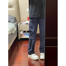 【有货】藏蓝色工装裤男款户外登山美式机能冲锋裤KZA139WW-特P43，男装工装外套，星座1007（原301D）