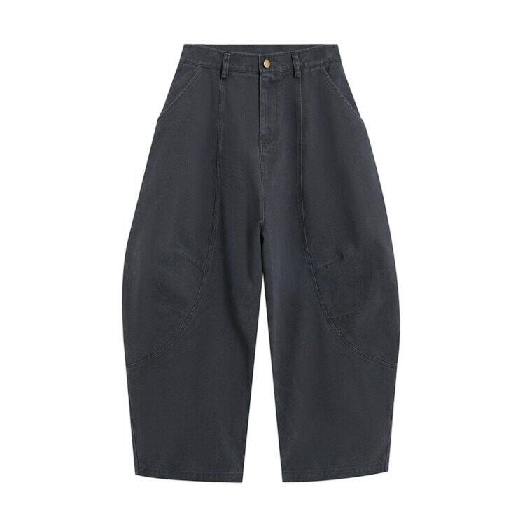 美式复古弯刀工装裤男女高街情侣宽松阔腿休闲长裤LB30188-p58,男装牛仔裤,星座1008
