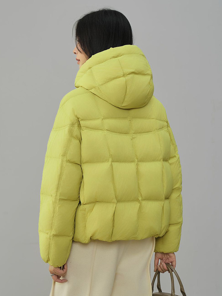现货2025年冬季新款90白鸭羽绒休闲风套头羽绒服女外套,女装羽绒服,阳光伊恋