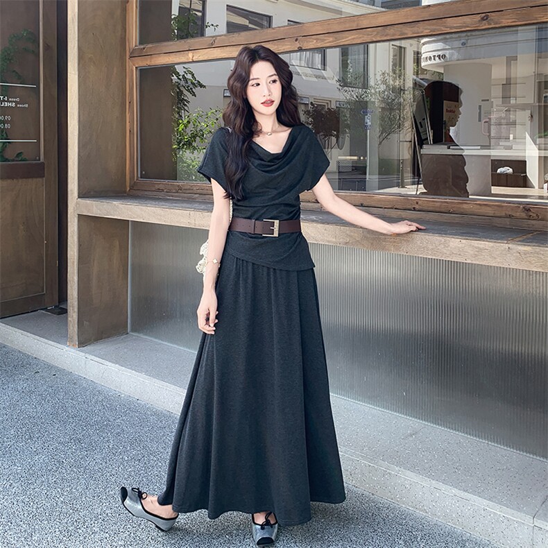 女装女士精品套装时尚套装套头两件套1556P140K258,女装套装/套裙,欣美人