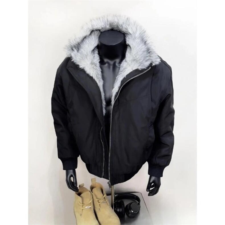 203-6FM78P93特冬季座山雕毛领男加厚短款棉服,男装棉衣,星座203-6(原电商259)