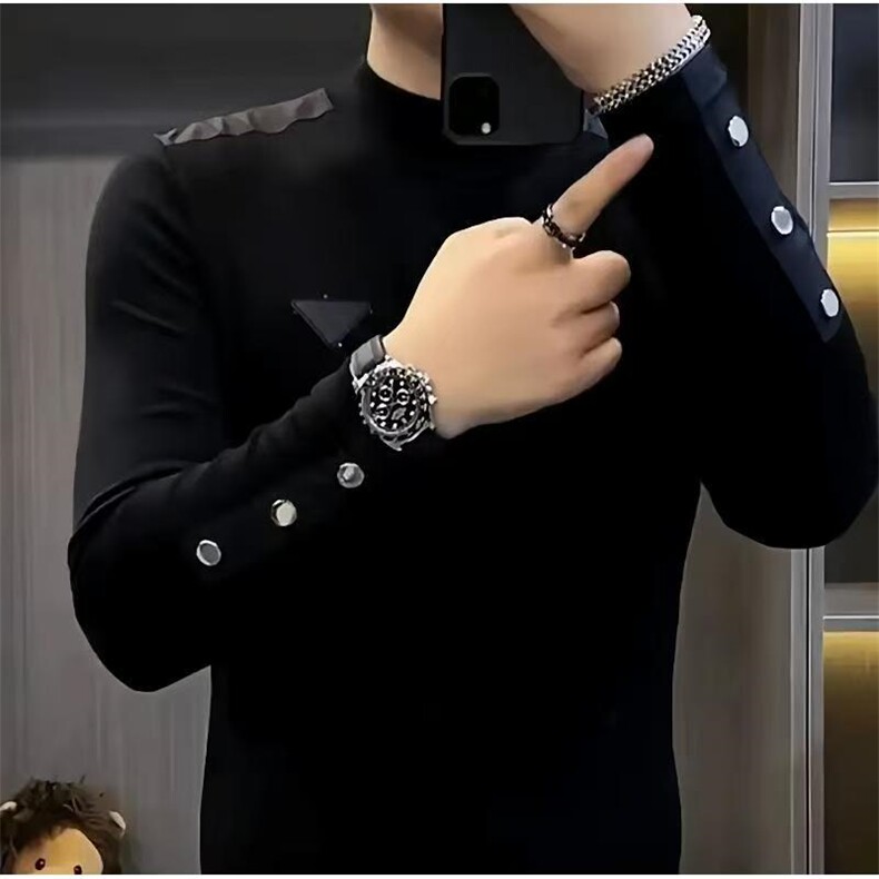 圆领 男士 25 秋冬  现货 抖音  纯色 时尚 卫衣 WY002-P48图片