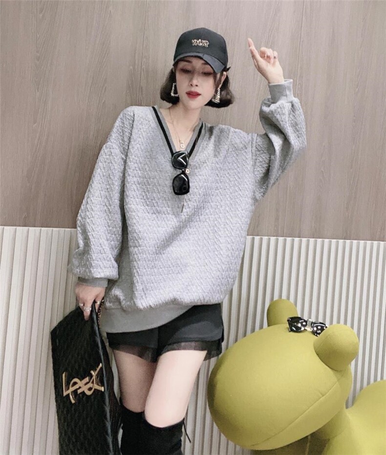 4色卫衣，女装卫衣/绒衫，可纳奇