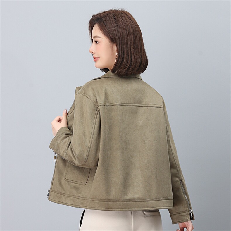 叶笙衣1186麂皮绒加棉加厚外套,女装棉衣/棉服,叶笙衣