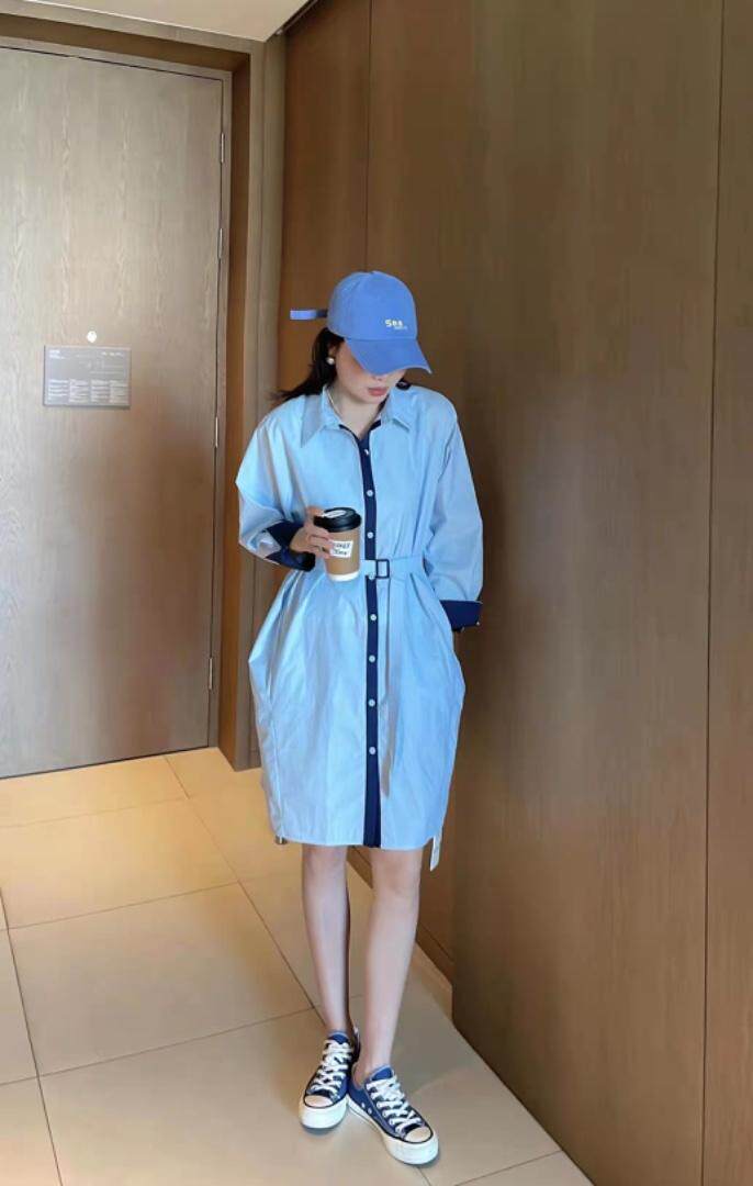 现货新款小衫连衣裙，女装连衣裙，艾芭迪·埃