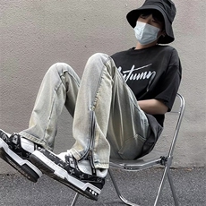 美式牛仔裤男春秋新款休闲直筒裤K679P38，男装牛仔裤，星座1116-2
