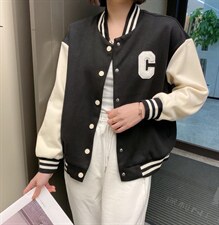 C标卫衣棒球服，女装卫衣/绒衫，美惠百合