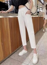 现货！水洗休闲裤，女装休闲裤，YUSIJIA 雨思佳