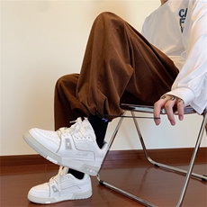 秋季新款日系复古休闲裤弹力灯芯绒裤子男宽松潮牌K0771-P40，男装休闲裤，星座308B-1