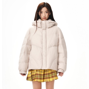 男女款秋冬季羽绒服痞帅设计感泡芙款上衣外套 225-2-Y213-P255图片