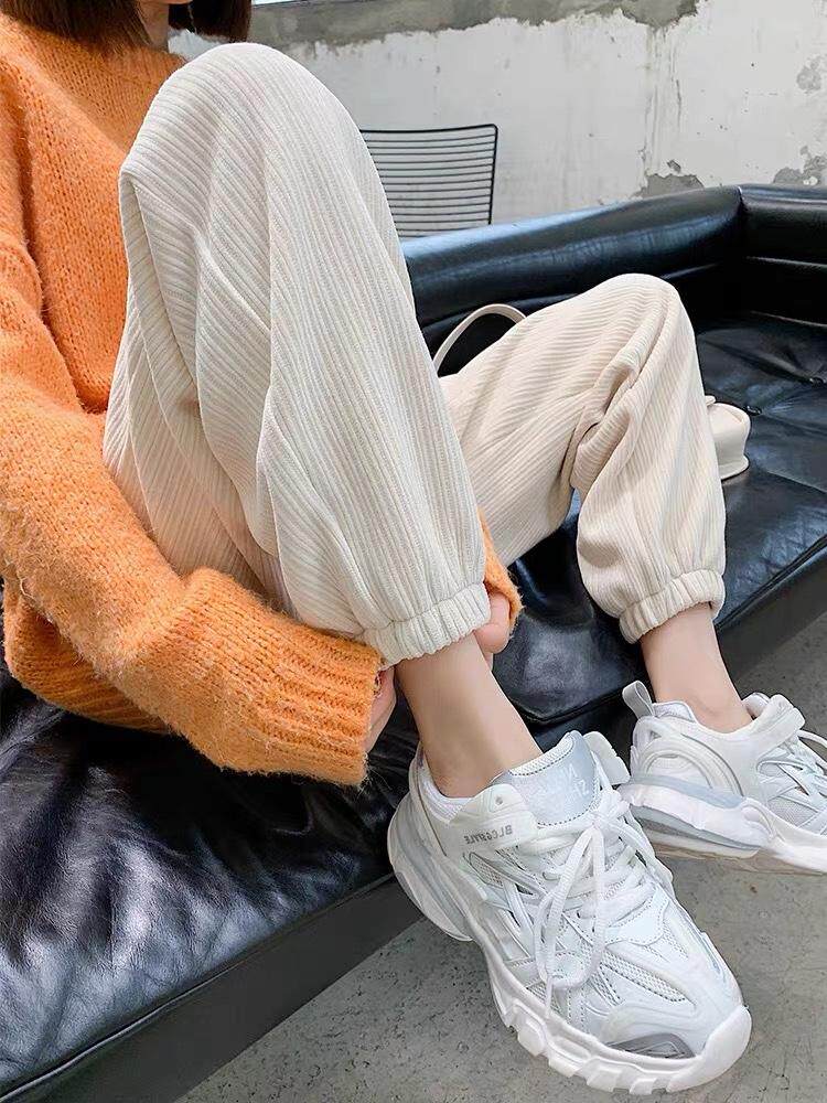 灯芯绒加绒加厚长裤，其它，驿谷