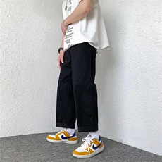 休闲裤男生ins港风宽松潮流运动裤SK15P40，男装休闲裤，星座1116-2