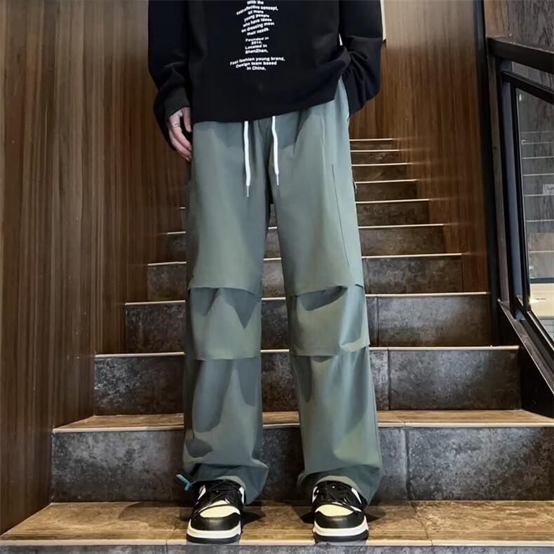 日系复古工装裤男秋季潮牌高街休闲大口袋痞帅气PK84-P40,男装休闲裤,星座1109-3