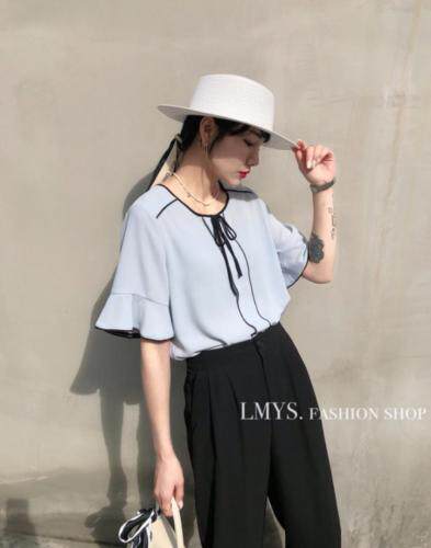 飘逸气质高雅小衫，女装，兰魅依生