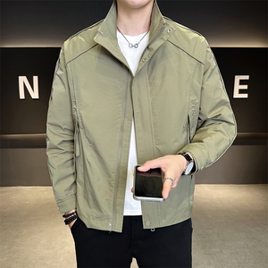 店主风男夹克2025秋季新款休闲立领夹克外套男装B317/JK802/P105图片