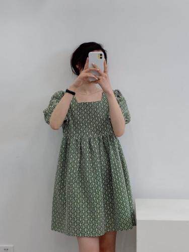 水洗刺绣棉，女装，FMV