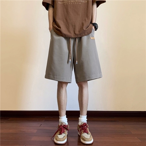 春夏新款速干美式贴标短裤 XZ604-DK201-P35控48图片