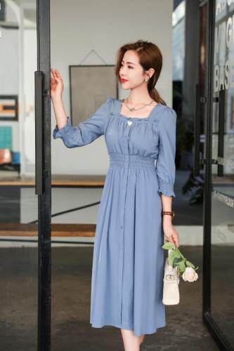 秋装新款连衣裙，女装连衣裙，春依恋