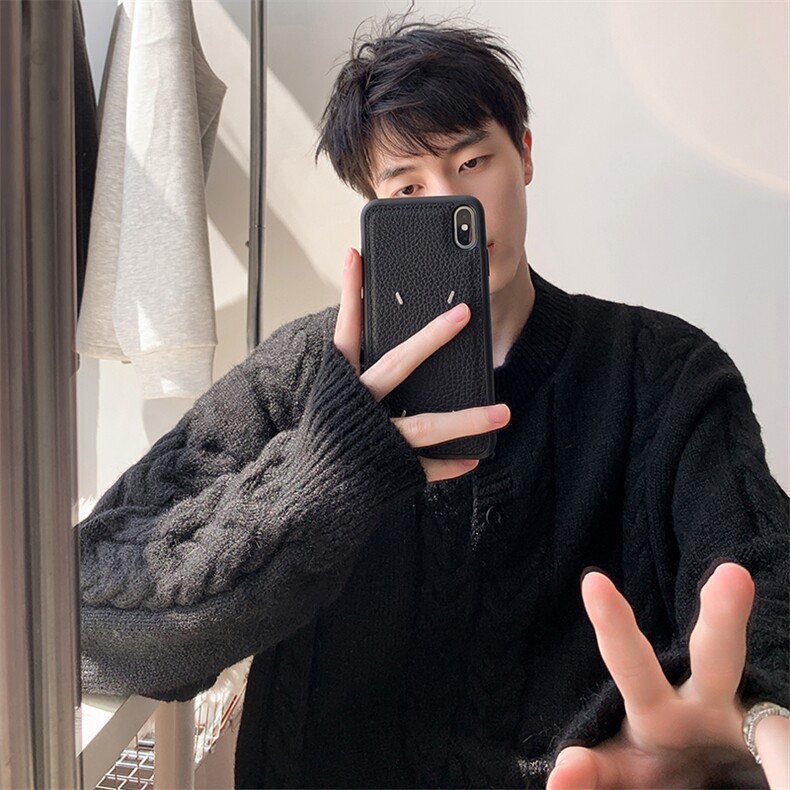 毛衣男秋冬新款港风宽松针织毛衫MYA5-P65,男装针织衫/毛衣,星座214-3