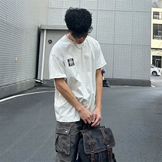 万针全刺绣工艺抖音得物高品质260克重磅纯棉双纱美式高街短袖T恤，男装T恤，电商A486