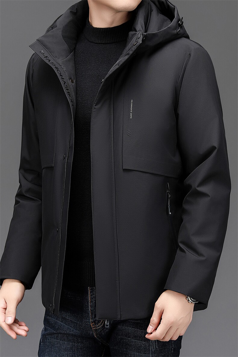 NN6301钱塘2020-3商务休闲简约冬季厚款中年男士羽绒服P205,男装羽绒服,钱塘207-3