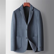 2023年新款男士毛呢上衣(70%羊毛）P335，男装毛呢大衣，电商D223-1