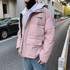 A003-HY005-P60冬装新款大口袋韩版男士面包服棉衣外套港仔1，男装棉衣，电商A003