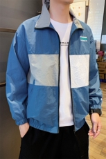 外套男士春秋季韩版潮流休闲衣服潮牌工装夹克2021新款DS872TP50，男装夹克，电商A102