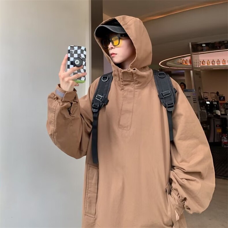 春季新款美式男外套夹克冲锋衣W39P42,男装夹克,星座1116-2