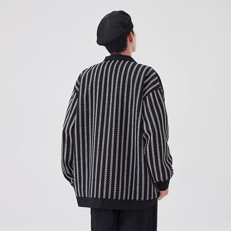 男士夹克春秋季宽松潮流翻领外套青年痞帅夹克衫上衣服5144P72,男装夹克,星座410-2