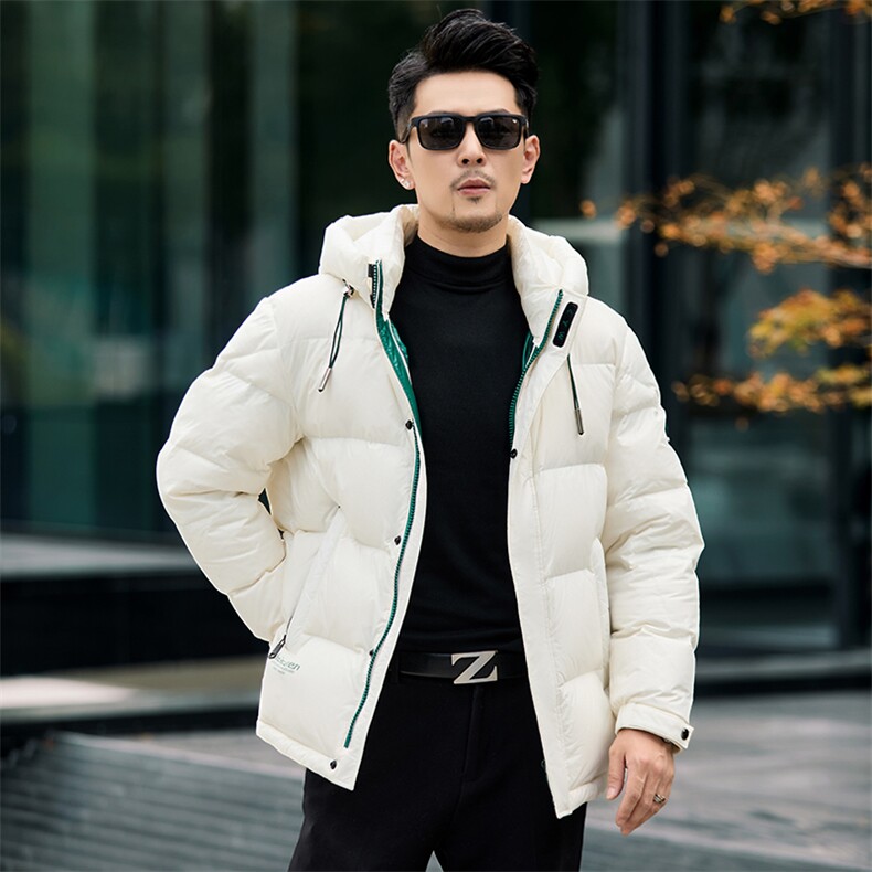 男装羽绒服YR8630新品主推 90绒子 活帽 2330升级款 充绒201g图片