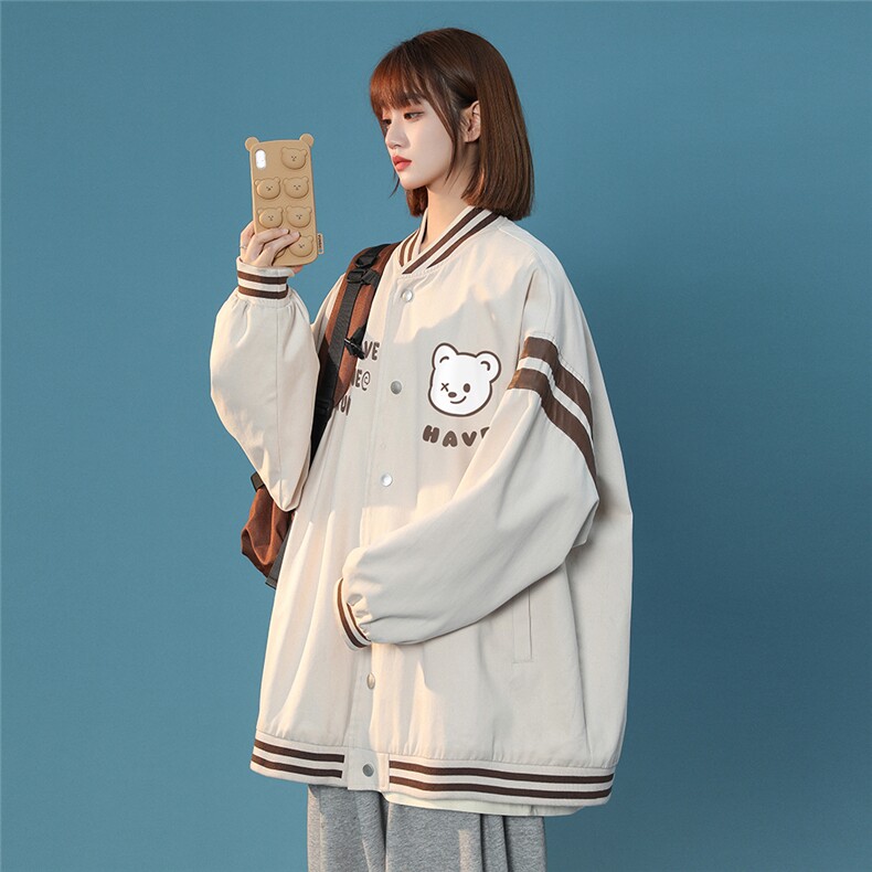 中性春季百搭宽松棒球服拼色夹克情侣棒球服外套女G6291P65控78，男装夹克，电商A268