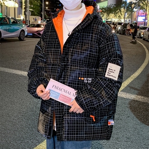 高品质棉衣冬季新款保暖宽松加厚大码潮流棉服外套男MY33211P105图片