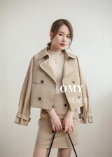 现货！风衣套装裙，女装风衣，OMY 瓯蔓意