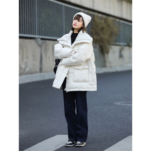 山系90白鸭绒羽绒服中性风A306-Y203-288元图片