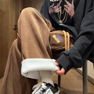 供抖音高品质 大货加绒加厚裤子男416B-1-KL770-P50控78加绒P60图片