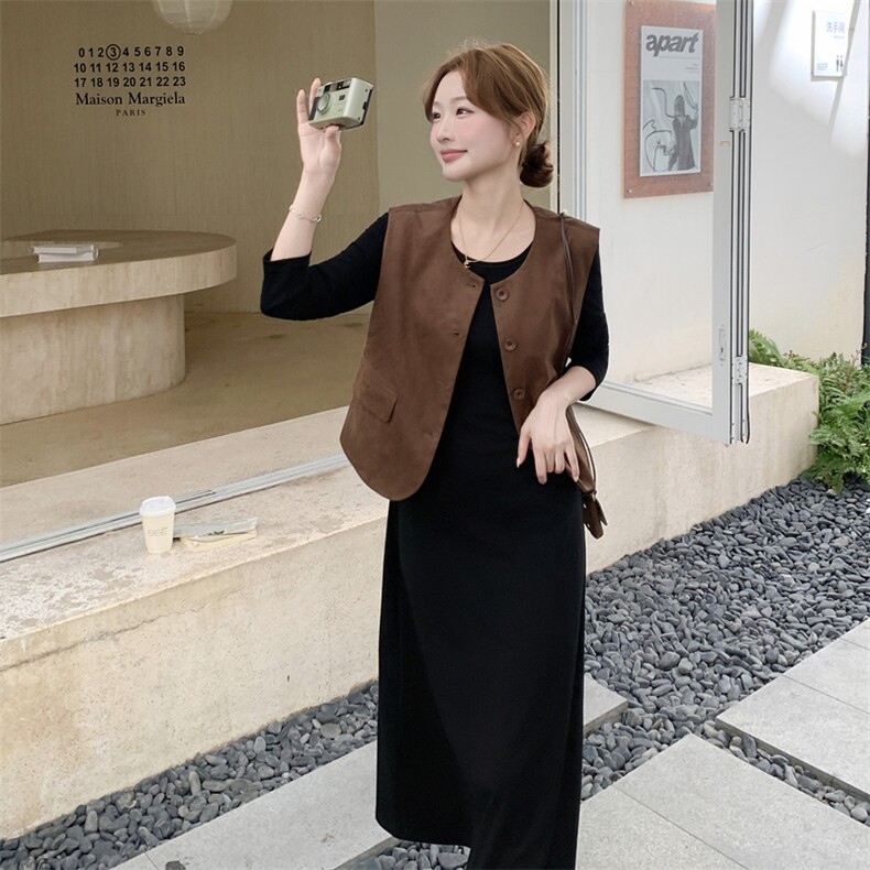 现货--2025秋装新款两件套裙203-9516-P165-K238,女装套装/套裙,浪娴服饰
