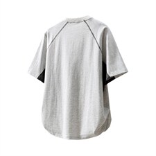1袖子内侧拼网眼透气设计印花大码M-5XL短袖T恤男DX78023P50控78，男装T恤，星座226-2