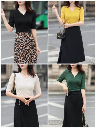 现货，一系列很多，配套裤子半裙短裤都有货，都是M-XXL，女装半身裙，欧以美