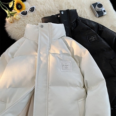 摆拍鳄鱼皮加厚pu皮棉衣男士皮棉服青少年男棉袄外套-6610--P120，男装皮衣，电商A020