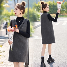 2026春季新款简约时尚休闲修身两件套，女装套装/套裙，罗腾