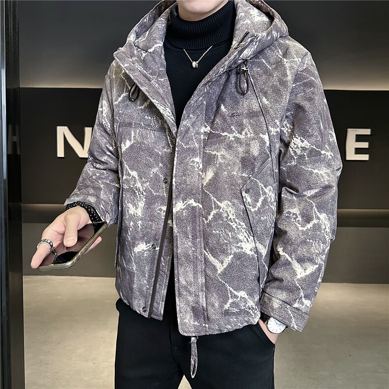 M-3XLB3533813P220咖连帽2025冬羽绒服【标50控活动价308】,男装羽绒服,电商B353